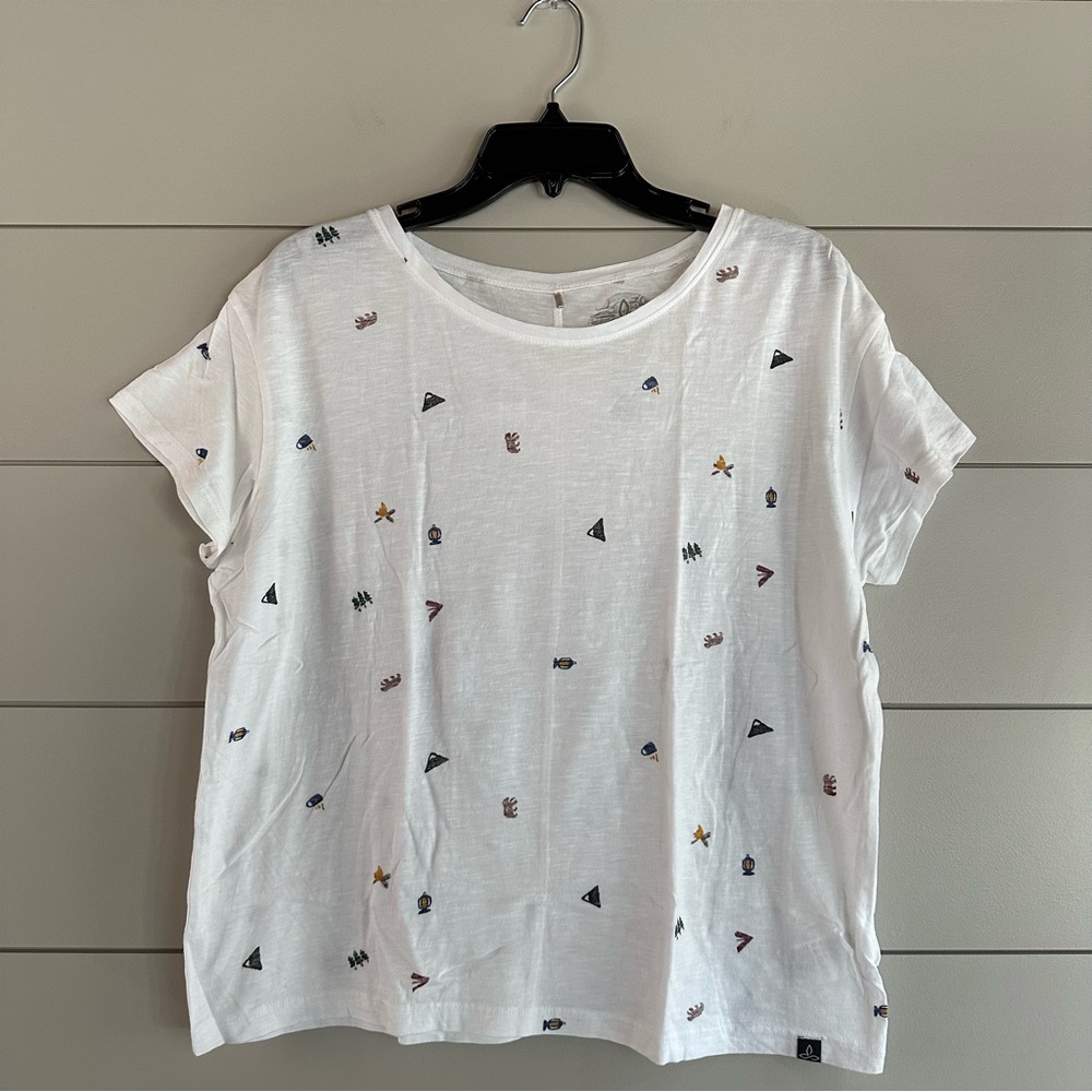 Prana Women’s Camping Tee Size Small
